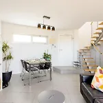Beachfront Duplex Penthouse With Pool, Rooftop, Sea View 公寓 厄尔梅达诺