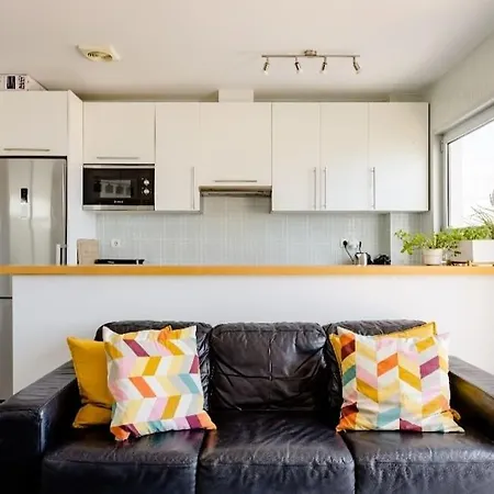 公寓 Beachfront Duplex Penthouse With Pool, Rooftop, Sea View